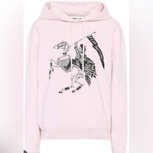 McQ Alexander McQueen Pink Fear Nothing Hoodie